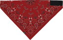 SPORTFLEX 3-IN-1 BANDANNA Red Paisley