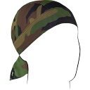 FLYDANNA Polyester Micromesh Woodland Camo