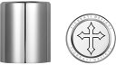 ドッキングカバー SHORT-SKINNY:Stainless Cross
