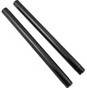 フォークチューブ 43mmINVERTED BLACK:LH 22.5”、RH 22.25”/2016~20年XL1200CX、2018年以降FLSB、FXDRS、2009~17年VRSCF、VRSCDX