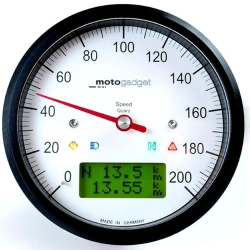 【2003080】 MOTOSCOPE CLASSIC スピードメーター 200km/h