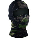 BALACLAVA Polyester Digi Woodland Camo Skull