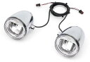 デーメーカーリフレクターLEDフォグランプ ダイナ、ソフテイル、ツーリング、トライク