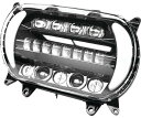 SHARKTOOTH LED ヘッドライト:2015~24年FLTR、2023年以降FLTRT
