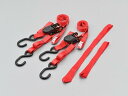 タイダウンベルト ラチェット レッド