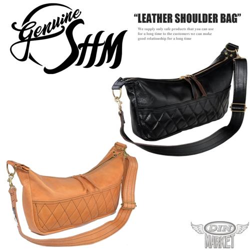 SHM LEATHER SHOULDER BAG