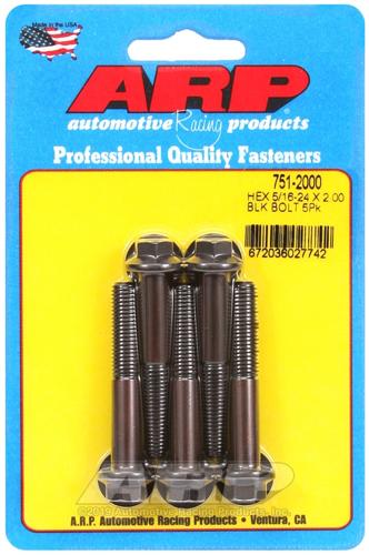 樂天商城 - Black Oxide 六角ヘッドボルト 5/16”-24 x 2”