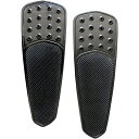 TEARDROP EXTENDED DRILLED ドライバーフロアボード:BLACK KNURLED/1986~17年FLソフテイル、1984年以降ツーリング
