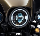 7インチ デーメーカー アダプティブLEDヘッドランプ:2012~16年FLD、2004~17年FLS/S、FLSTC、FLSTF/B/BS、FLSTN、2009~25年ツーリング/ブラック