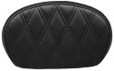 シーシーバーパッド MEDIUM Double Diamond Dull Black Vinyl 2018年以降ソフテイルモデル、2008年以降ツーリングモデル