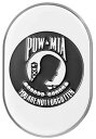 アンテナカバー Mirror polish w/ POW-MIA 左側 2017~23年FLHRXS、2009~13年FLTR/X/XS、2009~23年FLHX/S