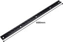 ワンタッチレール ブラック 600mm