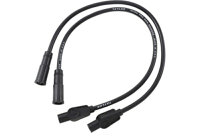 テイラー プラグコード ブラック 2004〜06年スポーツスターモデル