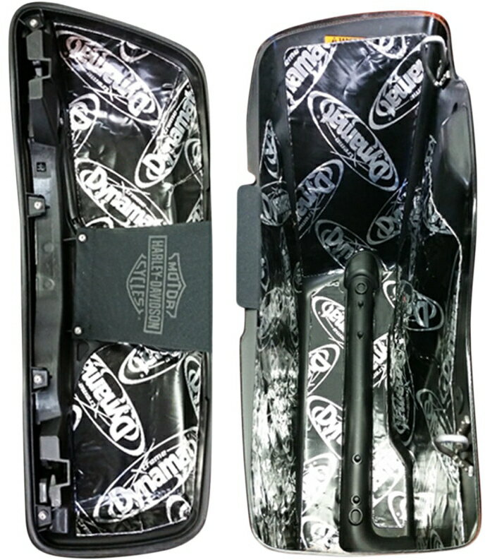 DYNAMAT サウンドコントロール サドルバッグキット：2014〜25年FLHT/FLHX/FLTRX/FLTRU