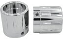 RIVAL フロントアクスルナットカバー 2008~17年ダイナ、2007~17年ソフテイル、2008年以降ツーリング/クローム