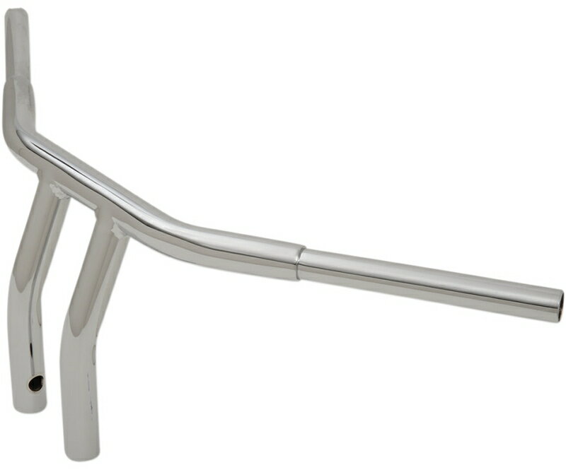 1-1/4インチ BUFFALO ファット Tバー：クローム/8インチ