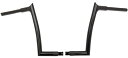 1-1/4インチ EZ INSTALL POINTED TOP ハンドルバー:グロスブラック/14インチ/2018~24年FLHRXS、FXBR/S、FXFB/S、FLSB/S、2007~17年FLSTF、2008~17年FXDF、2010~17年FXDWG、2013~17年FXSB/SE