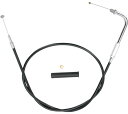 アクセルケーブル 1981〜89年モデル ブラックビニール:76cm(2)