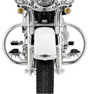 ノスタルジック・クローム・エンジンガード　2000〜17年FLソフテイル