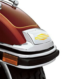 クローム・バー＆シールドロゴ・フェンダーチップレンズキット 1986〜08年FLSTC、FLSTN、1980〜08年ツーリング