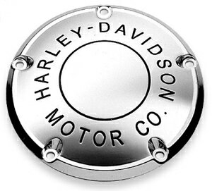 【25338-99A】 H-D MOTOR CO.ロゴ ダービーカバー ハーレー純正パーツ