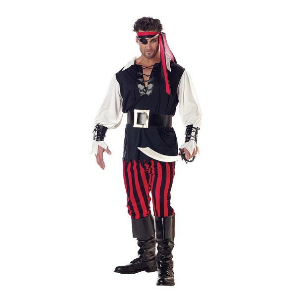 CUTTHROAT PIRATE 海賊 衣装 コスチューム 大人男性用 コスプレ