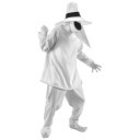 スパイvsスパイ ホワイト 衣装、コスチューム 大人男性用 ゲーム Spy Vs. Spy コスプレ(3)