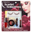 Scarlet Seductress メイク・つけまつげキット 大人用 Hallow's Eve コスプレ(3)