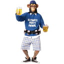 ビール売りのお猿 衣装、コスチューム マスク 大人男性用 イベント コスプレ