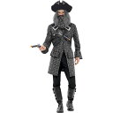 海賊 黒 衣装、コスチューム 大人男性用 Terror of the Sea コスプレ