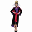 王妃 白雪姫 ディズニー 魔女 衣装 コスチューム 大人女性用 EVIL QUEEN DELUXE コスプレ