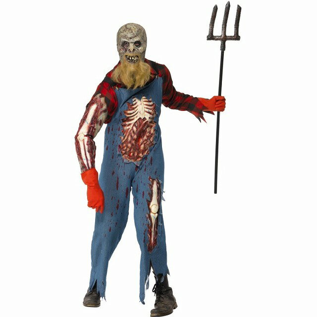 絶対一番安い ゾンビ 衣装 コスチューム 大人男性用 Hillbilly Zombie コスプレ 高速配送 bcomercial Com Br