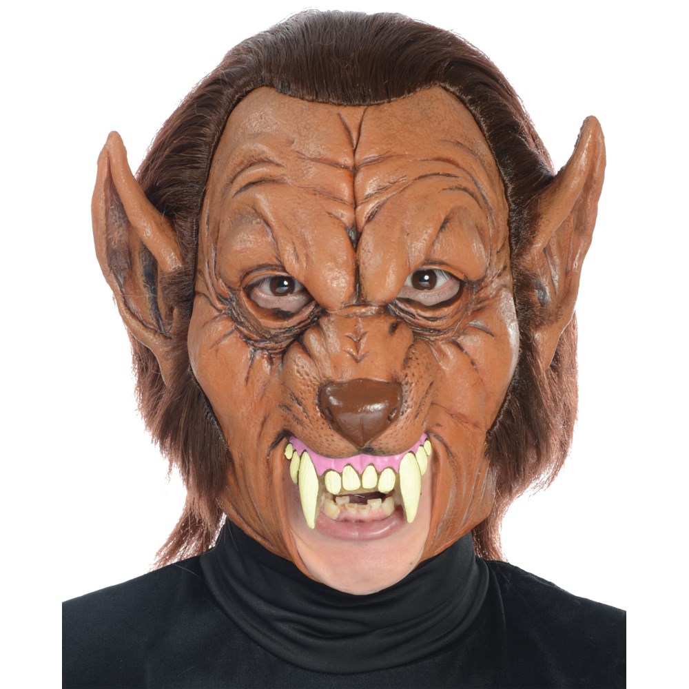 狼男　マスク　ウルフマン　WEREWOLF 3/4 LATEX MASK　コスプレ