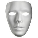 楽天アメリカンコスチューム楽天市場店真っ白マスク　ホラー　大人男性用　Blank Male Adult Mask　コスプレ