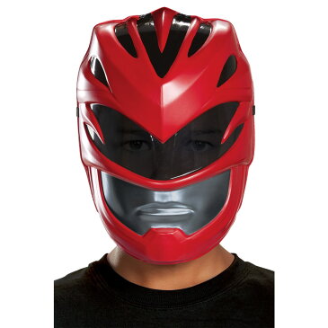 レッドレンジャー　パワーレンジャー　マスク　子供用　RED RANGER 2017 VAC MASK CHILD　コスプレ