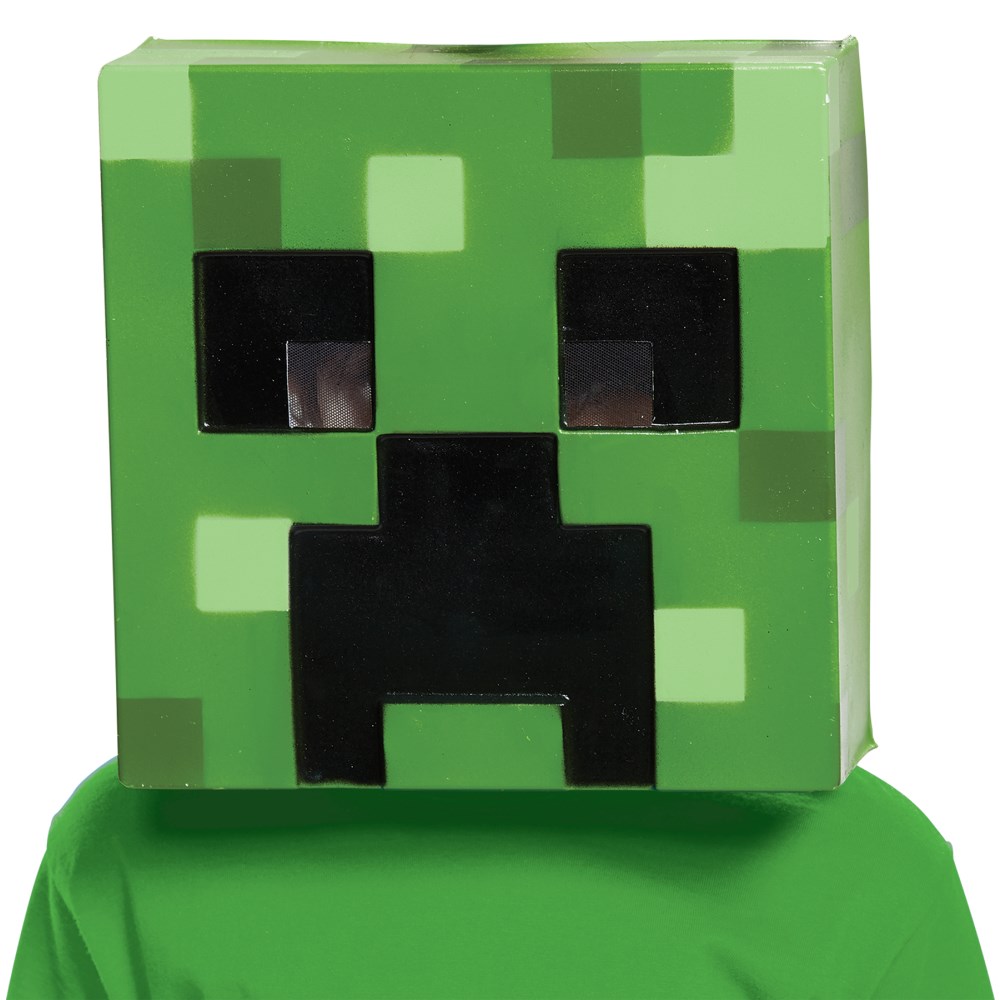 クリーパー マインクラフト マスク 子供用 MINECRAFT CREEPR VACUFORM MASK コスプレ