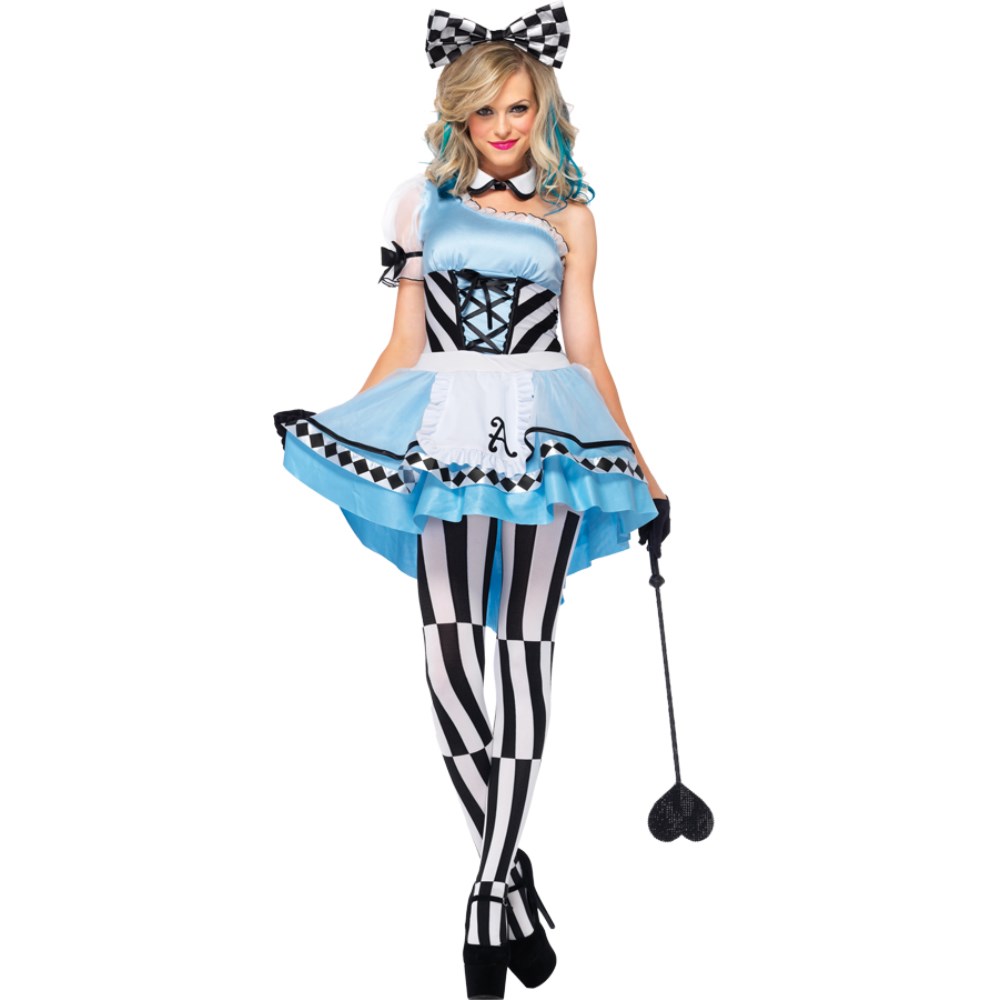 不思議の国のアリス　大人女性用コスチューム　3PC.Psychedelic Alice　コスプレ