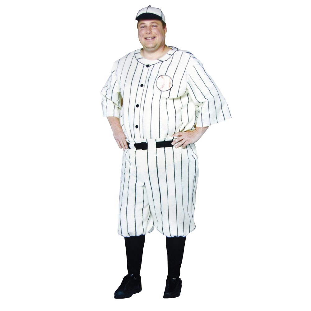 オールドタイプのベースボールユニフォーム　衣装、コスチューム　大人男性用　OLD TYME BASEBALL PLAYER PLUS　コスプレ