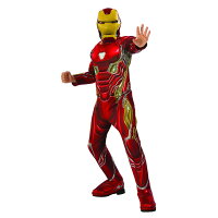 アイアンマン 衣装、コスチューム 子供男性用 アベンジャーズ/インフィニティ・ウォー DELUXE コスプレ