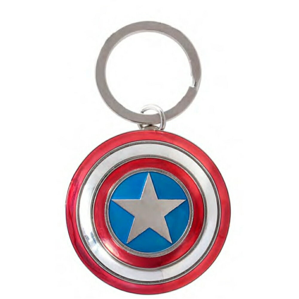 キャプテンアメリカ　シールド　キーリング　盾　アベンジャーズ　キーホルダーのサムネイル