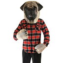 パグ マスク ハンドカバー 大人用 犬 仮装グッズ コスプレ