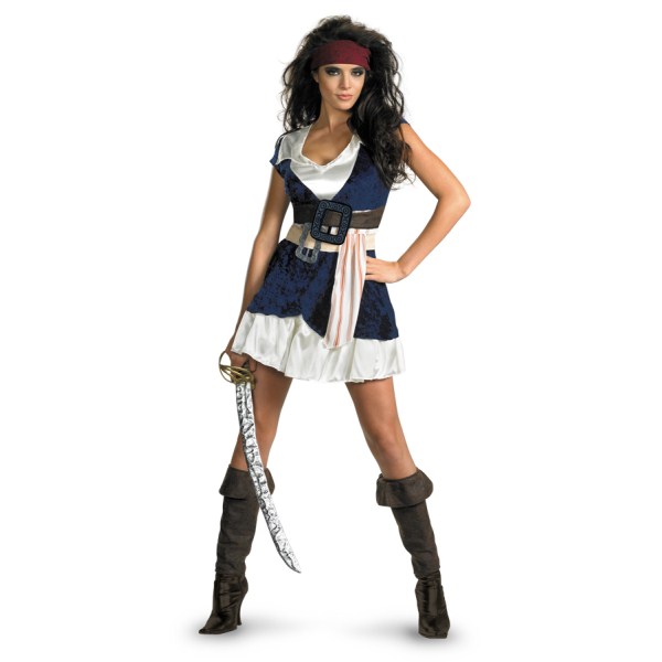 海賊 ジャック スパロウ 衣装 コスチューム ディズニー 大人女性用 パイレーツ オブ カリビアン 海賊 Sassy コスプレ