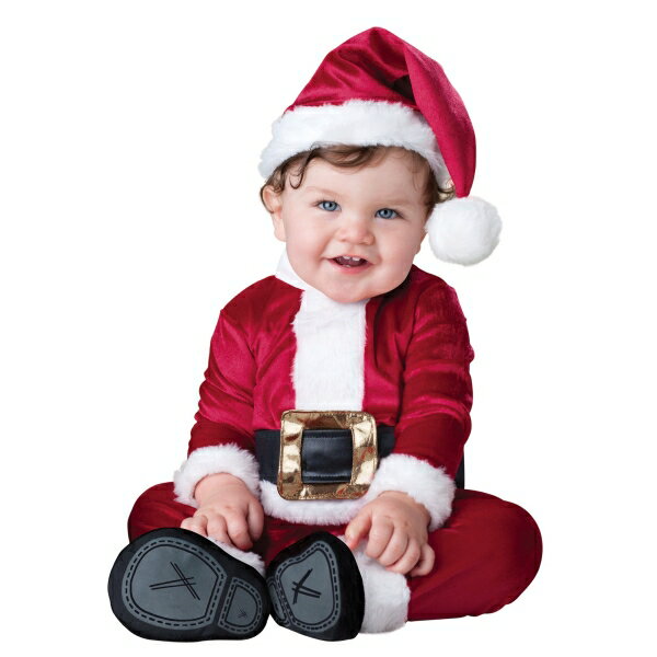 サンタクロース　衣装、コスチューム　ベビー用　クリスマス　Baby Santa　コスプレ 1