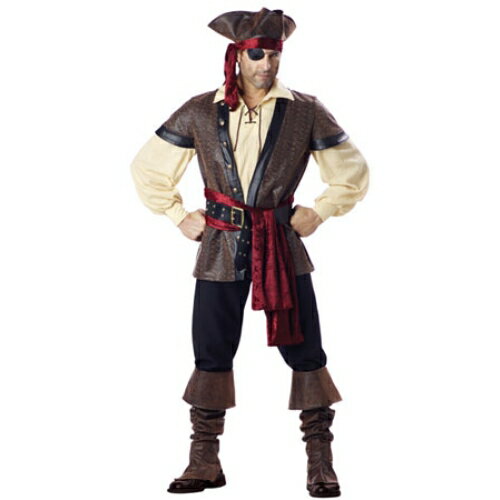 海賊 Rustic Pirate 衣装 コスチューム コスプレ 大人男性用 HQハロウィン