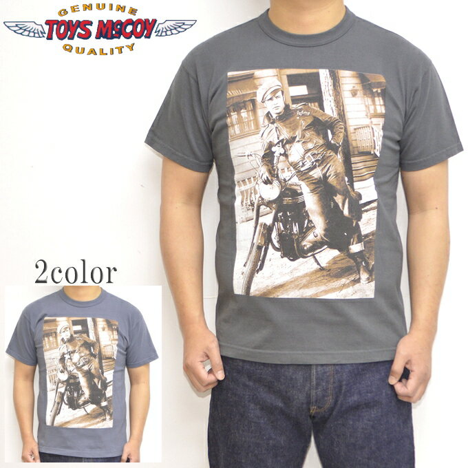 トイズマッコイ TOYS McCOY TMC2116 半袖Tシャツ マーロンブランド THE WILD ONE TEE JOHNNY THE WILD ONE メンズ トップス 送料無料