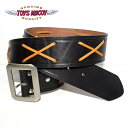 トイズマッコイ TOYS McCOY TMA2107 クロスステッチ レザーベルト CROSS STITCHED LEATHER BELT JOHNNY THE WILD ONE 送料無料