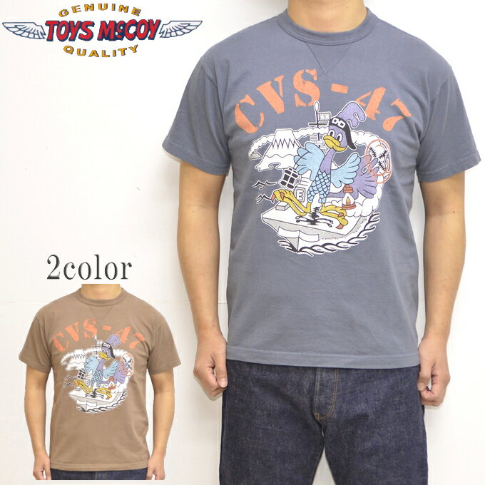 トイズマッコイ TOYS McCOY TMC2229 半袖Tシャツ MILITARY TEE SHIRT CVS-47 ロードランナー ミリタリー メンズ トップス 送料無料 新作