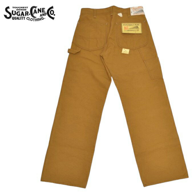 シュガーケーン SUGAR CANE SC41824 ブラウン ダック ワークパンツ ペインターパンツ 13oz. BROWN DUCK WORK PANTS 送料無料 新作