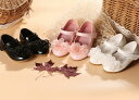 子供靴　フォーマル リボン ピンク/白/黒　フォーマル靴 フ