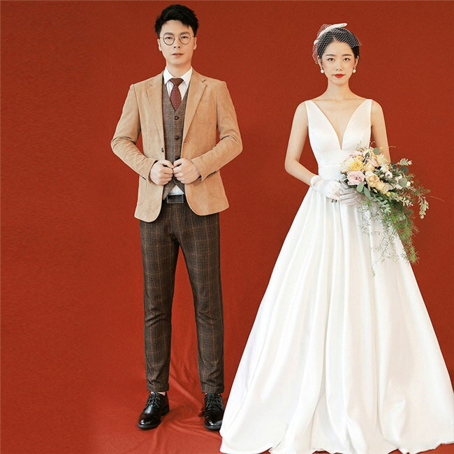 ホワイト ウェディングドレス Aライン ノースリーブ ロングドレス イブニングドレス ファスナータイプ xs〜xl Wedding Dress お花嫁 結婚式 旅行撮影演出 レディースウェディングドレス エレガント パーティードレス 背が露出